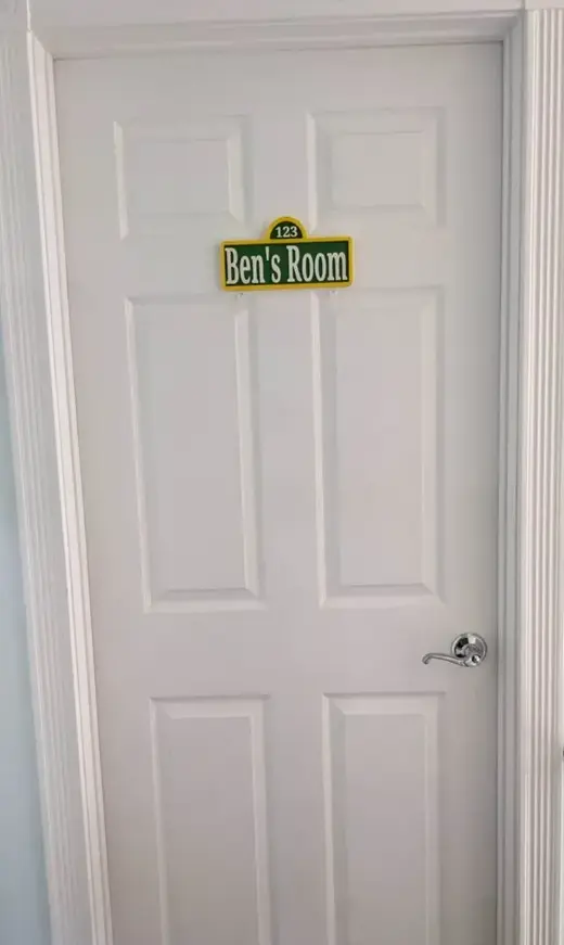 Door Sign for Kids