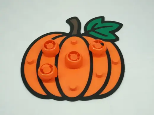 Pumpkin - Awakening board fine motor skills