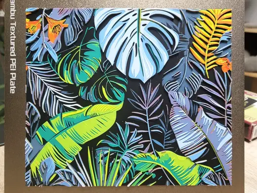 Tropical Leaves Multicolor - Hueforge 220x189