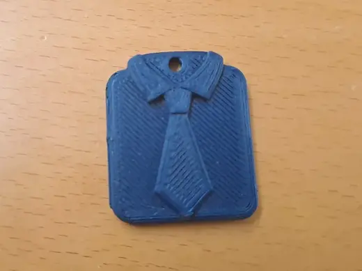 Tie Keychain