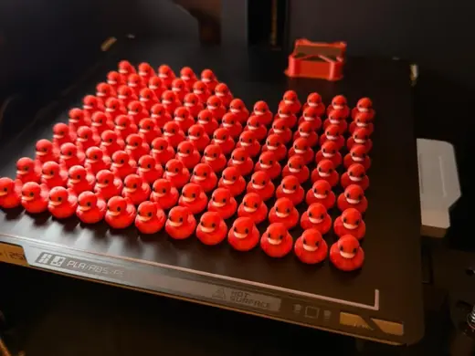 Alphabet Rubber Ducks with heart