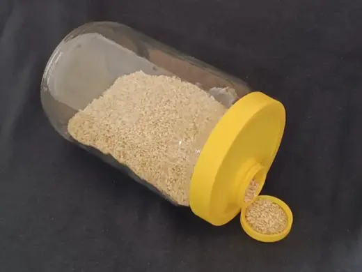 Jar lid adapter, kitchen gadgets, easy print