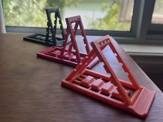 Phone Stand - Print in Place - Folding