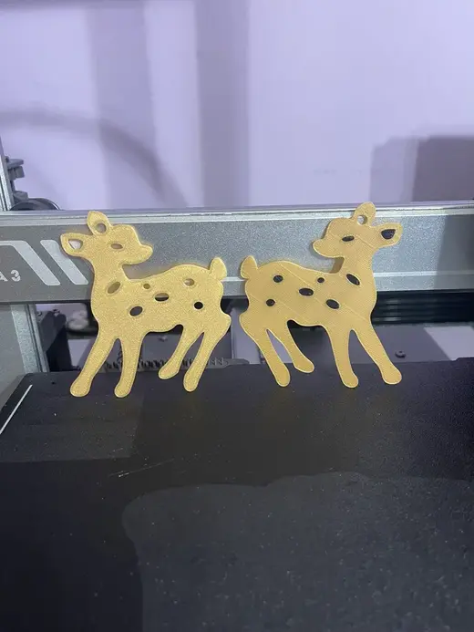 XMAS ornament - Fawn - Multicolor/Singlecolor