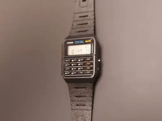 Cinturino flessibile per Casio 19342 CA-53W