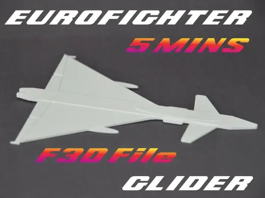 Eurofighter Glider (F3D Files included!)