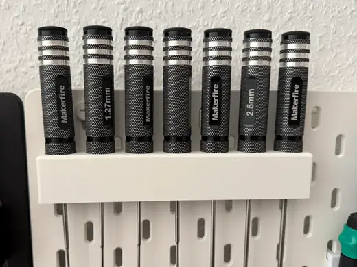 Skadis Hexdriver Holder (Makerfire)