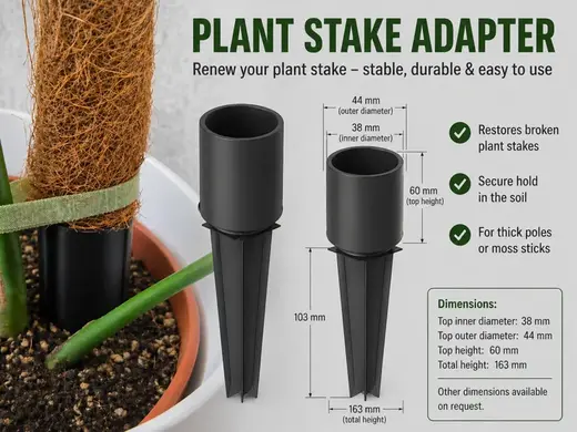 Plant Stake Repair Adapter