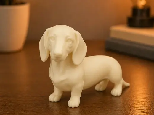 Dachshund Dog Figurine – Realistic Sausage Dog
