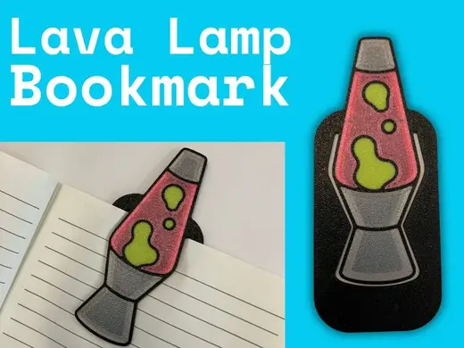 Lava Lamp Bookmark