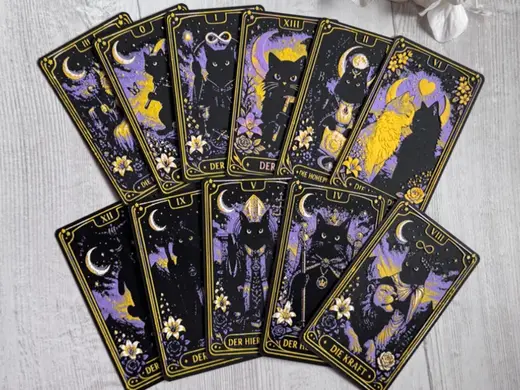Cute Cat Tarot Cards