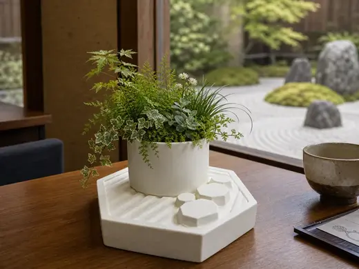 プランター(枯山水) インナーポット付き