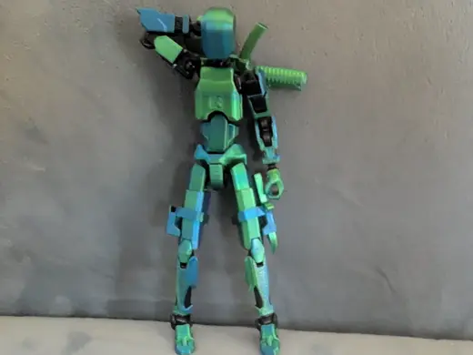 dummy 13 with a bunch of custom weapons