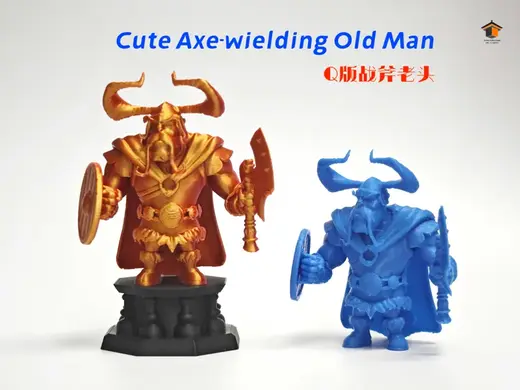 Cute Axe-wielding Old Man