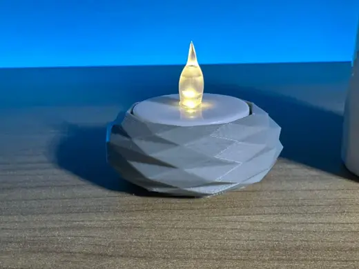 Modern Tea Light Holder (v1)