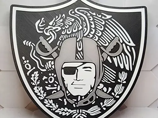 Las Vegas Raiders Oversized Custom Pendant