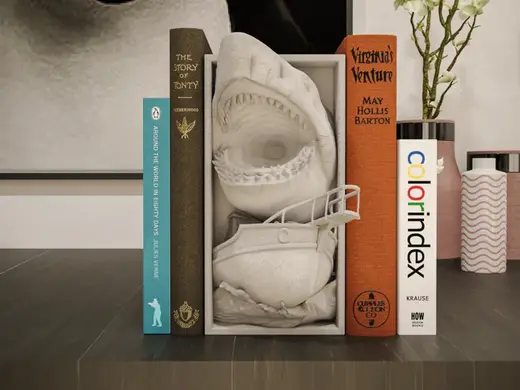 Jaws Book Nook and Wall Mount