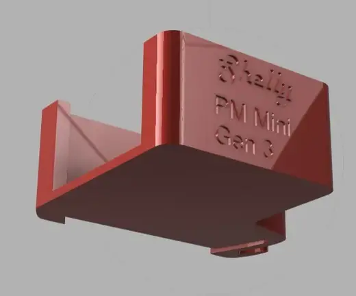 Shelly PM Mini Gen 3 DIN Rail Mount