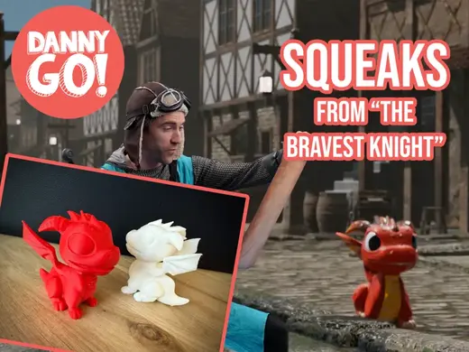 Squeaks the Dragon - Danny Go! The Bravest Knight