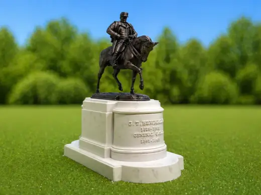 G.T. Beauregard New Orleans Statue Faux Bronze!