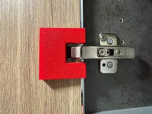 Blum hinge installation jig magnetic