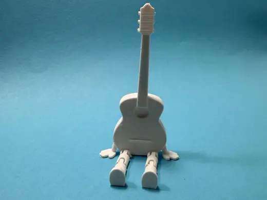 Make your own band - Articulated Guitar buddy