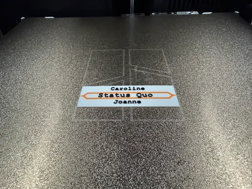 Label für Wurlitzer Tarrock 2