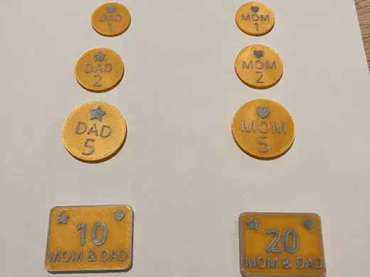 Mom and Dad Dollars - Kid Reward System
