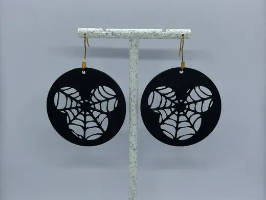 Aretes Tejido de Fantasía