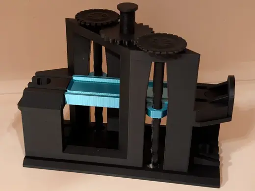 Toy Train Screw Elevator: BRIO & IKEA Compatible