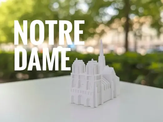 Notre Dame Miniature