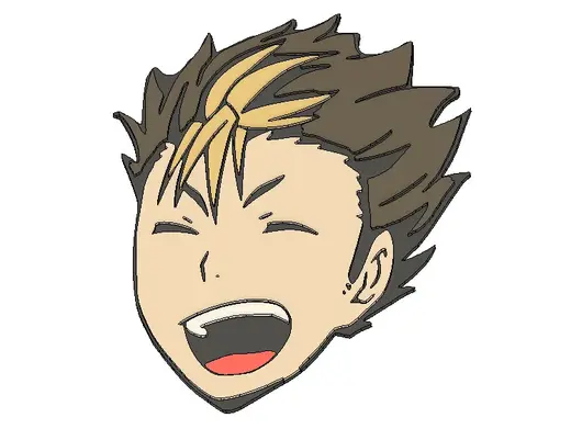 Nishinoya (Haikyuu) Magnet (parametric)