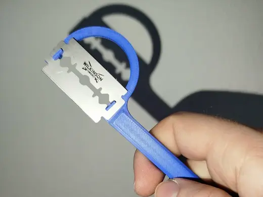 Razor Saw - Razor blade trim tool