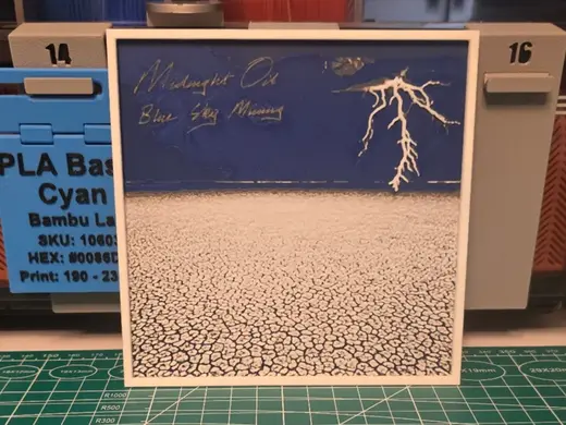 Midnight Oil "Blue Sky Mining" Album - Hueforge