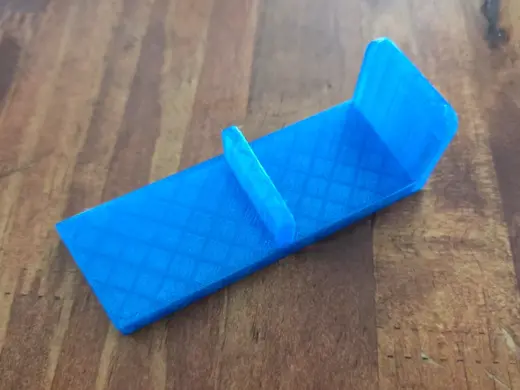 Norcold RV fridge door prop