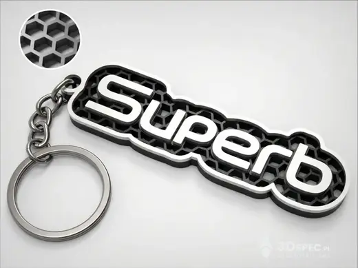Skoda Superb | Honeycomb Executive keychain