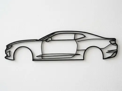 Chevrolet Camaro 6th Gen Wall Art