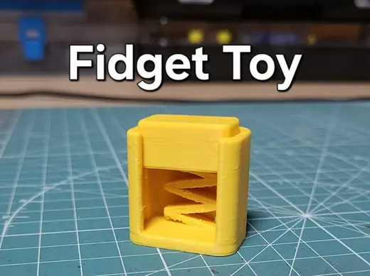 Mechanical Spring Fidget Toy / Pocket Fidget