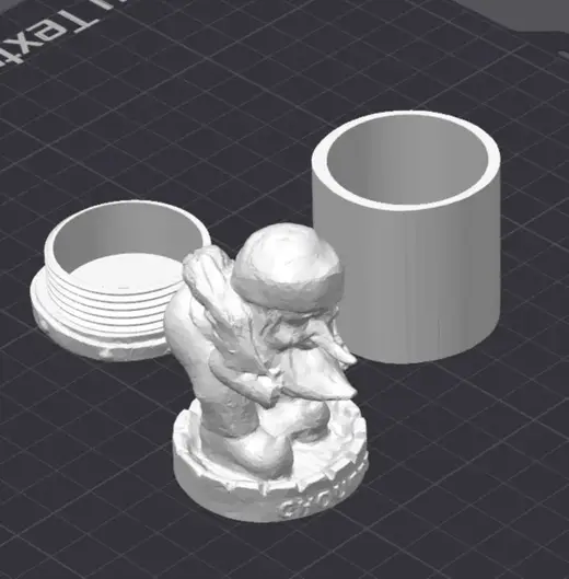 La Chouffe gnome + container