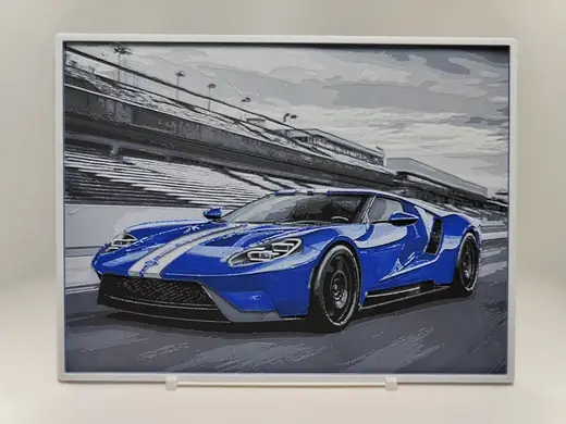 Ford GT - Hueforge