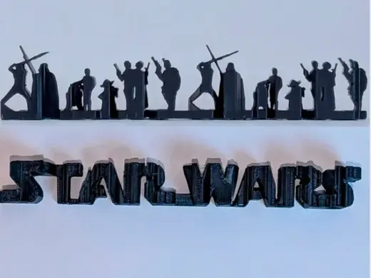 Star Wars Dual Angle Sculpture