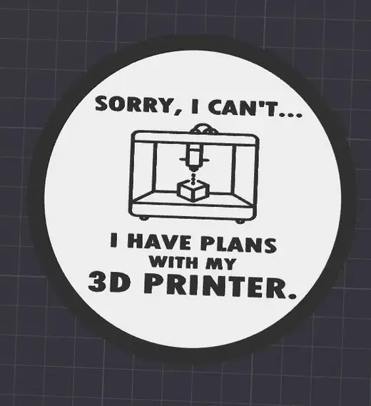 sorry i can't i have plans with my 3d printer Coaster Untersetzer