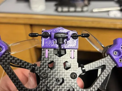 QAV-S 2 3 inch sub250 build elrs mount