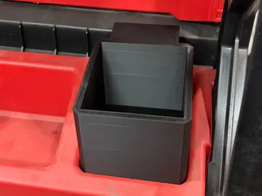 Milwaukee packout trolley drink bottle holder