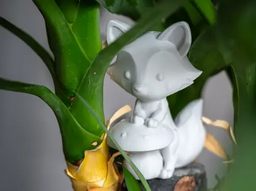 Cute forest fox decor