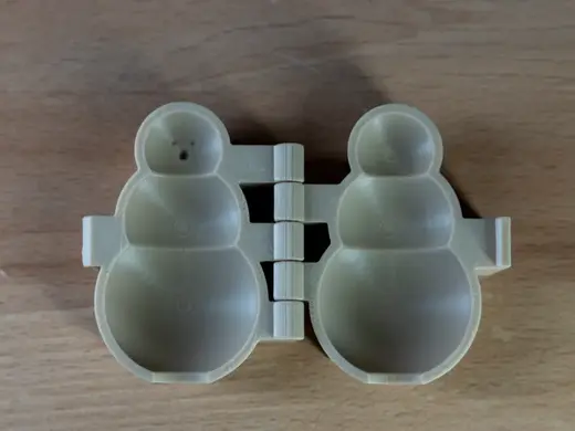 Cake Pop Mold Snowman