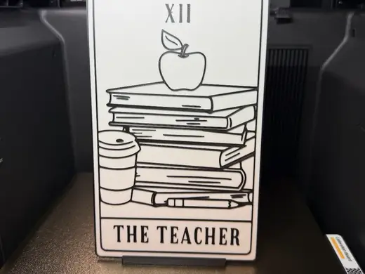 The Teacher tarot card #2