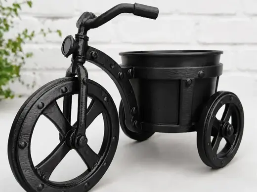 Vintage Tricycle Planter – 3D Printed Plant Pot