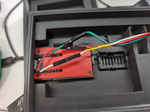esp32-c3 supermini adapter for 8x32 LED Matrix