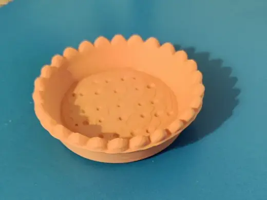 Tart Crust - Realistic 3D Print Model